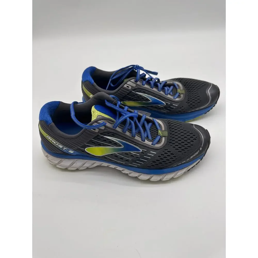 Brooks Ghost 9 Mens US Size 12 1102331d060 Blue /Grey Running‎ Walking Shoes